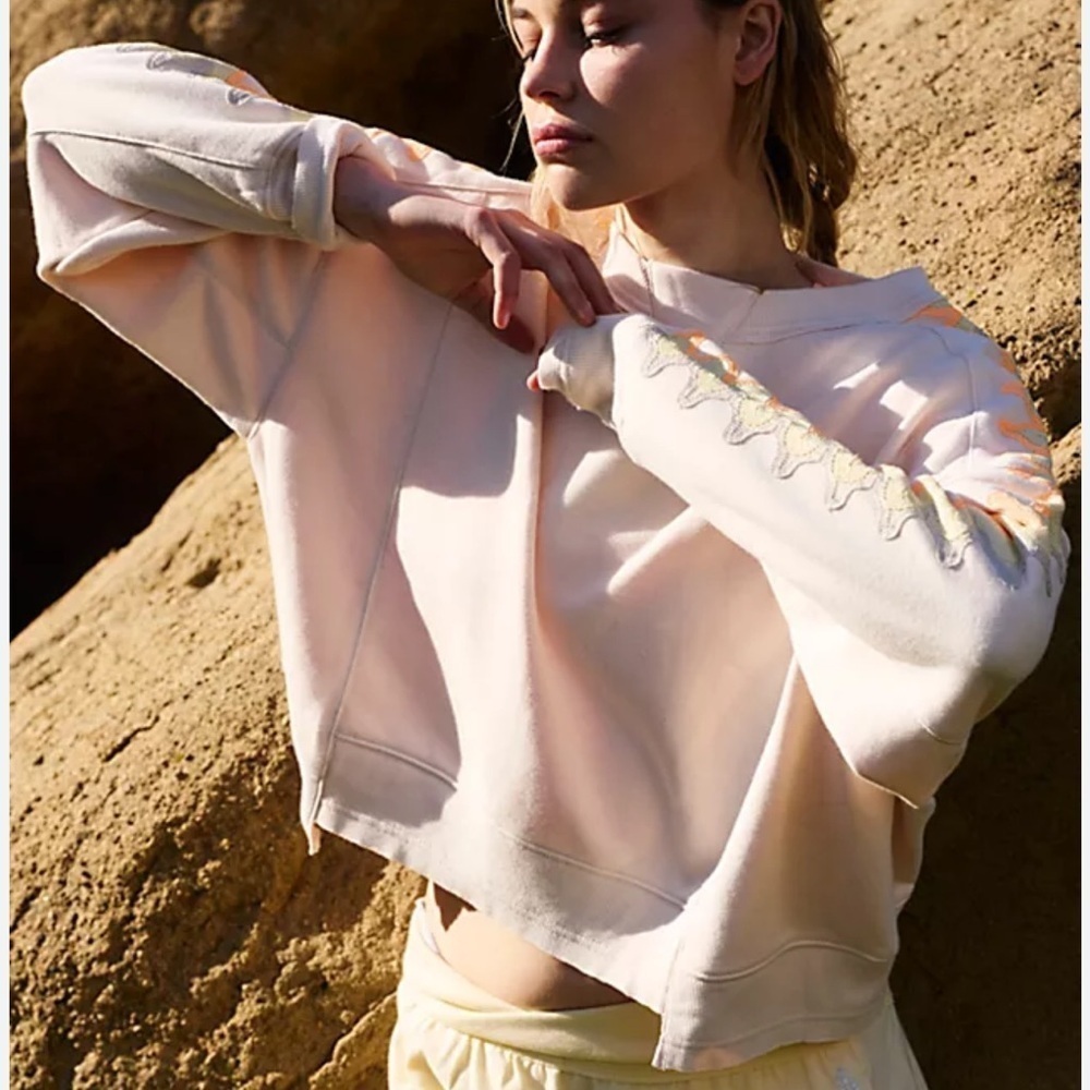 Free People Feeling Wavy Pullover